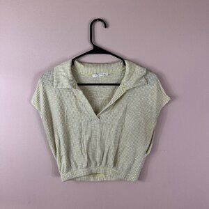 Yellow Crop Top